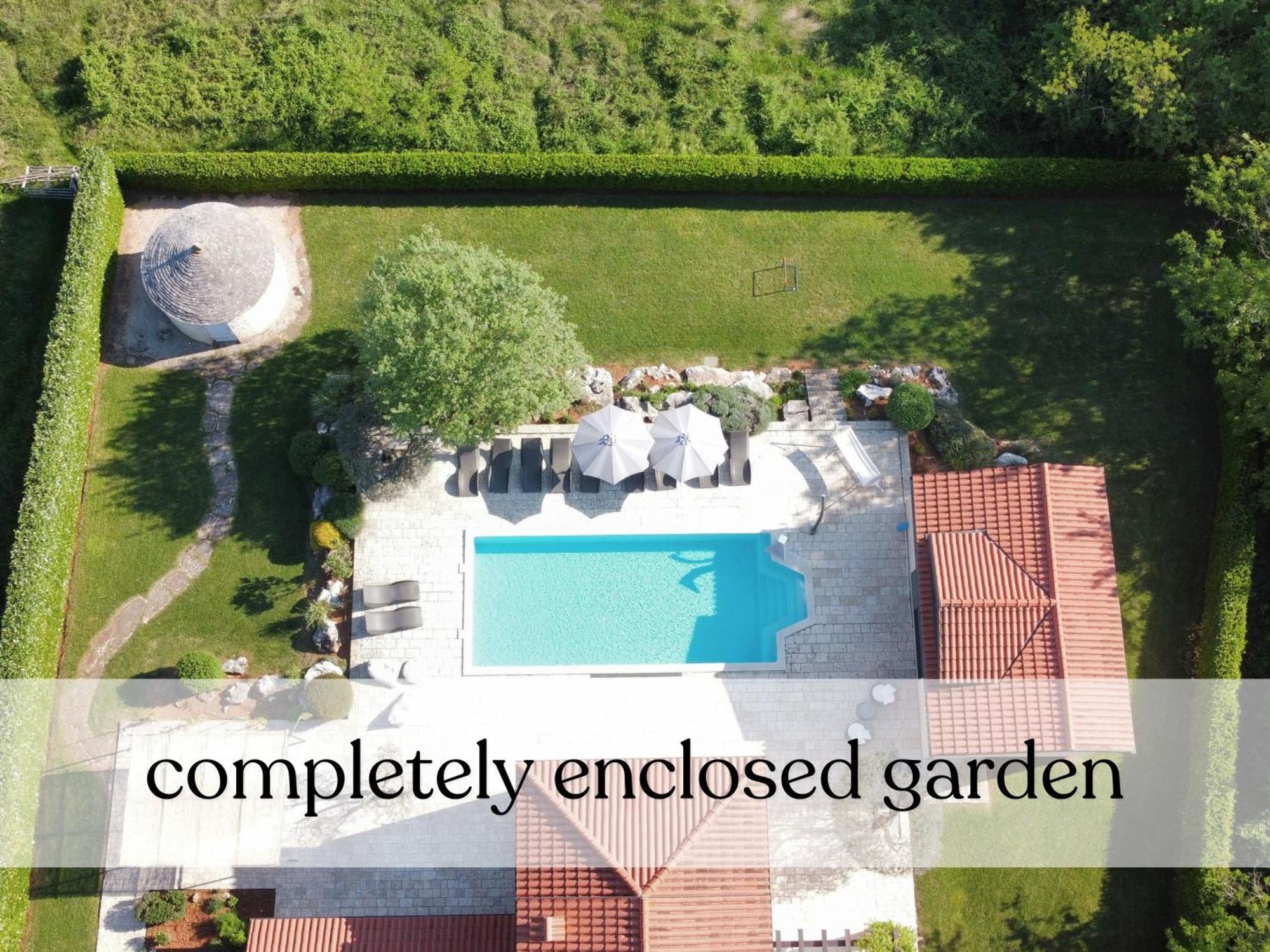 Spacious Villa With Pool, Indoor Jacuzzi And Sauna Near Porec Višnjan Dış mekan fotoğraf